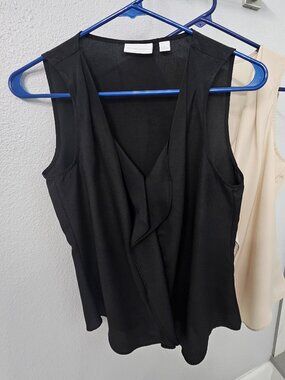 NY&C Black & Cream Blouses - Size S - Lot of 2